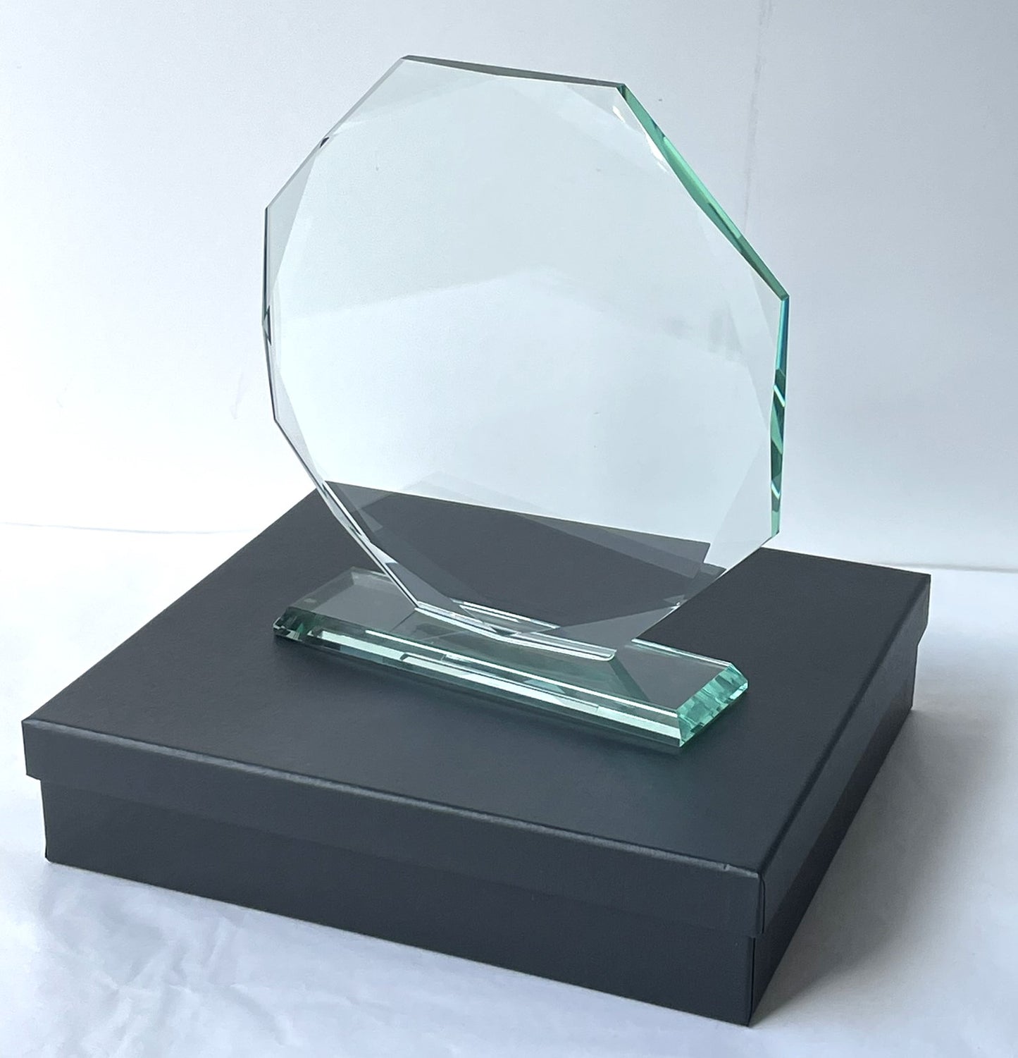 Glass Desk Plaque