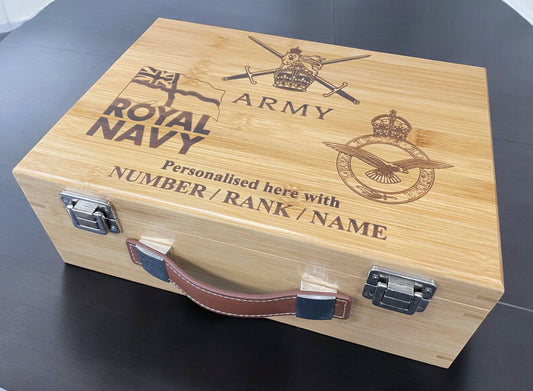 Army Parade or Memorabilia Box