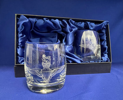 Glencairn Crystal Regimental Whisky Glasses