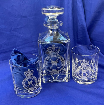 RAF - Square Cut Decanter Set