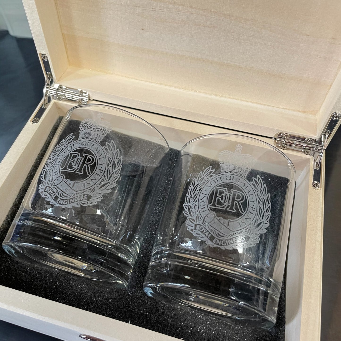 RAF Boxed Whisky Glasses