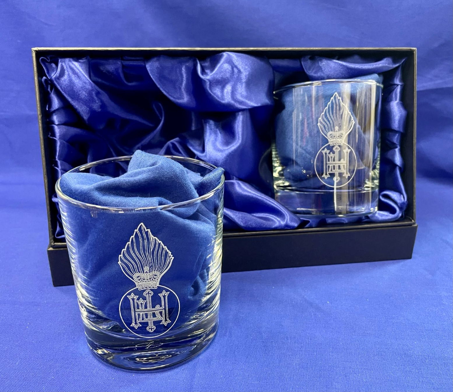 RHF - Royal Highland Fusiliers Whisky Glasses