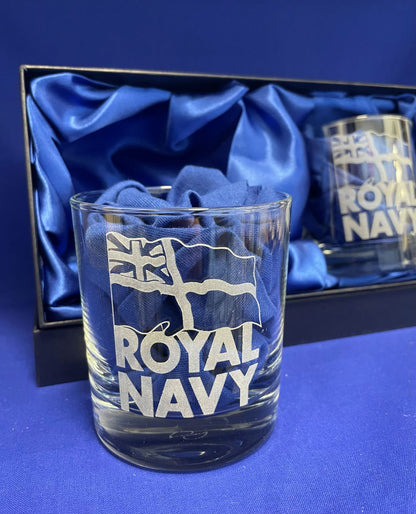 Royal Navy - Twin Glass Set