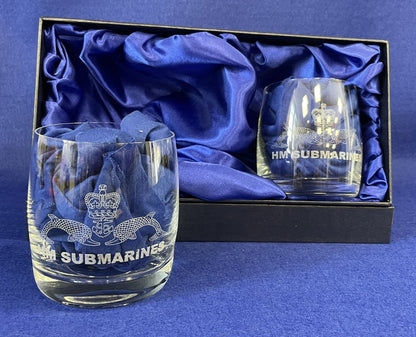 Royal Navy - Glencairn Whisky Glasses